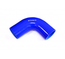 Патрубок силиконовый угловой Ф 70 мм L 150х150 мм, 90 град.