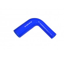 Патрубок силиконовый угловой с переходом Ф 32х50 мм L 150х150 мм, 90 град.