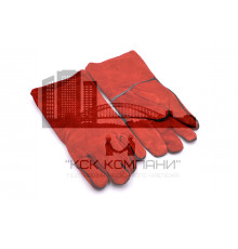 Перчатки пескоструйщика Vector (красные)