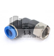 Пневмофитинг цанговый L-образный с внутренней резьбой PLF 10-М14х1.5