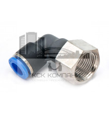 Пневмофитинг цанговый L-образный с внутренней резьбой PLF 10-М20х1.5