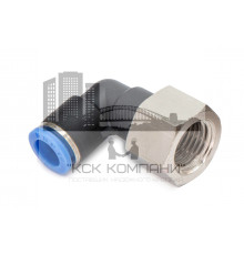 Пневмофитинг цанговый L-образный с внутренней резьбой PLF 8-М14х1.5