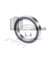 Подшипник 6806 2RS (1000806, 61806) 30*42*7мм