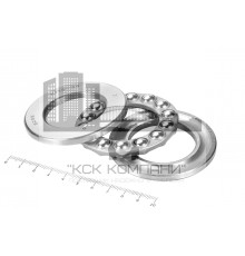 Подшипник 8208 Н (51208) ГПЗ/СПЗ-4/UPB 40*68*19мм