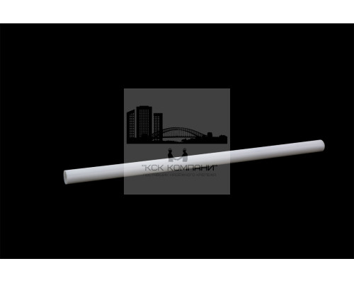 Полиацеталь стержень Ф 45 мм ПОМ-С (L=1000 мм, ~2,4 кг)