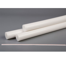 Полиацеталь стержень Ф 50 мм ПОМ-С (L=1000 мм, ~3,0 кг)