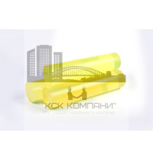 Полиуретан стержень Ф 120 мм ШОР А83 Китай (500 мм, 6.8 кг, жёлтый)