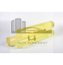 Полиуретан стержень Ф 90 мм ШОР А83 Китай (500 мм, 3.8 кг, жёлтый)