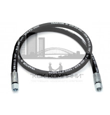 Рукав РВД 06-2SN S17 DK (М14х1.5) 40МПа 1250