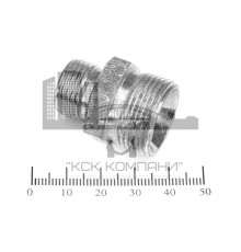 Штуцер для РВД переходной 22/30  М18х1.5 - М24х1.5