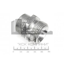 Штуцер для РВД переходной 36/41  М30х1.5 - М33х2.0