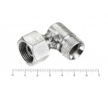 Штуцер для РВД угловой 24/24 М 20х1.5 - гайка 20х1.5