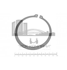 Стопорное кольцо наружное 95х3,0 ГОСТ 13942-86; DIN 471