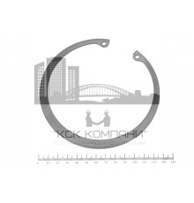 Стопорное кольцо внутреннее 125х2,5 ГОСТ 13943-86