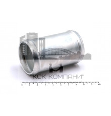 Трубка для патрубков соединительная прямая Ф 45 мм, L 76 мм