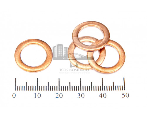 Шайба медная 12*18*1.0