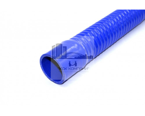Патрубок силиконовый гофрированный усиленный Ф 50 мм L 600 мм