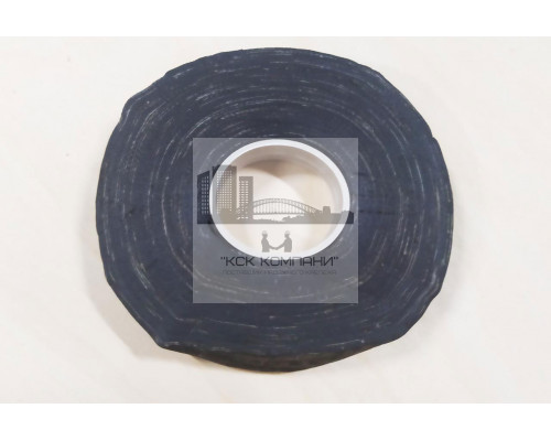 Тканевая изолента ХБ черная 300 г. двухсторонняя (шир. 20 мм, толщ. 0.4 мм) Китай