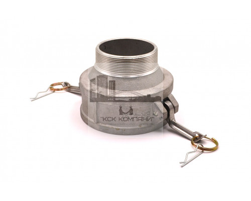 Камлок переходной алюм. В-4030 (МАМА 100мм + нар. резьба 75мм) 4 х 3