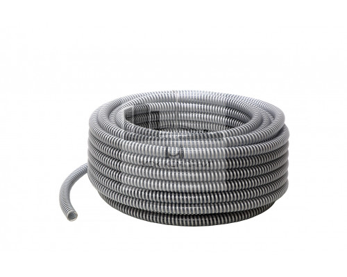 Шланг спиральный НВС Ф 16 мм из ПВХ серия 700N белый (бухта 30 м)