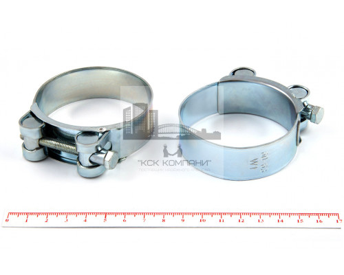 Хомут силовой одноболтовый 60-63/22 W1