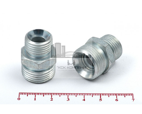 Штуцер для РВД переходной 22/27  М18х1.5 - М22х1.5