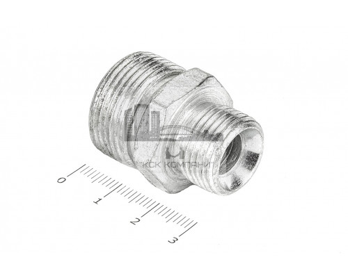 Штуцер для РВД переходной 22/30  М18х1.5 - М24х1.5