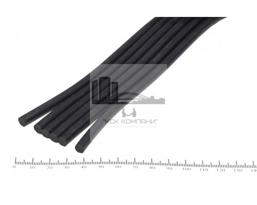 Шнур резиновый МБС 1-4с Ф 6 мм ГОСТ 6467-79