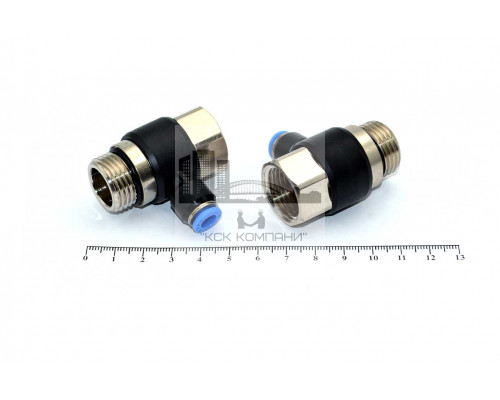 Пневмофитинг цанговый Т-образный PHF 6-G04 (R1/2)