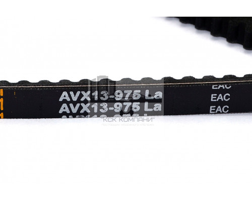 Ремень клиновой AVX13-975 La (11*10-950 Lp) зуб.