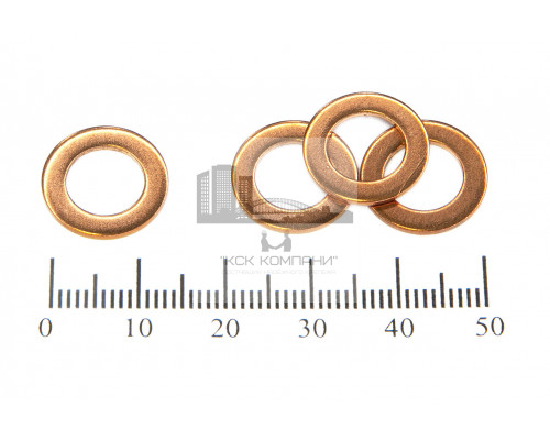 Шайба медная 9*15*1.0