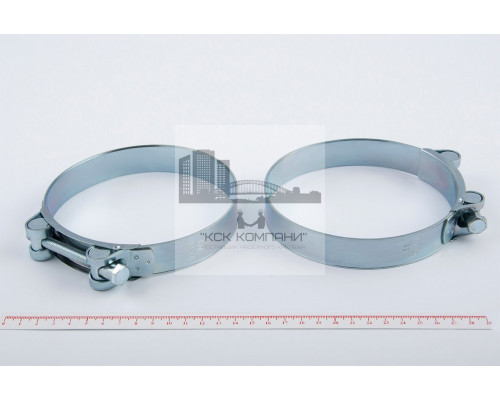 Хомут силовой одноболтовый 122-130/24 W1