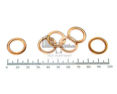 Шайба медная 14*20*2.0