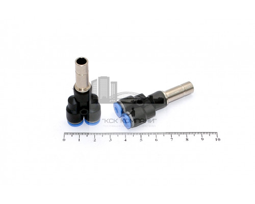 Фитинг пневматический цанговый пластиковый Y-образный  PWJ 8-4