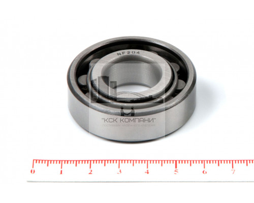 Подшипник 12204 КМ (NF 204) 20*47*14мм