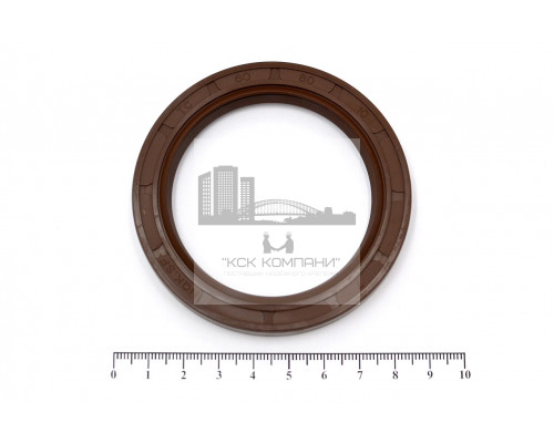 Сальник (манжета армир.) фторкаучук TC 60х80х10 FKM75