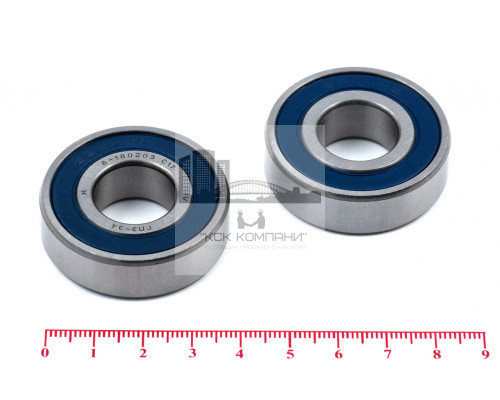 Подшипник 6203 2RS (6-180203 АС17) 17*40*12мм ГПЗ/СПЗ-4