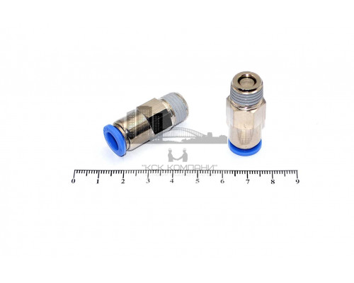 Пневмофитинг обратный клапан с наружной резьбой CVPC 8-02 (R1/4)