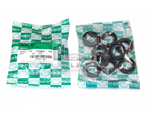 Сальник (манжета армированная) TC 17х28х7 NBR70