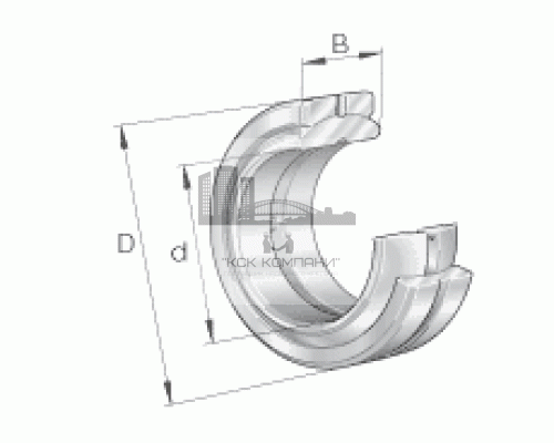Подшипник ШСП 55 К (GE 55 ES) 55*85*40/32мм