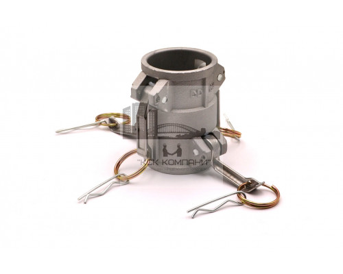 Камлок переходной алюм. DD-150 (МАМА 38мм + МАМА 38мм) 1 1/2 х 1 1/2