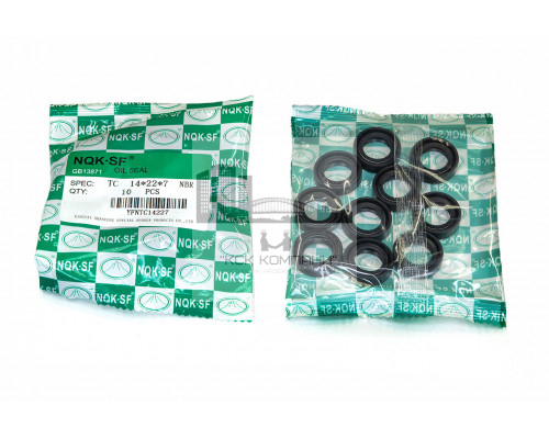 Сальник (манжета армированная) TC 14х22х7 NBR70