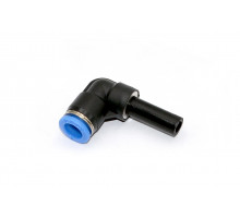 Фитинг пневматический цанговый пластиковый L-образный PLJ 8