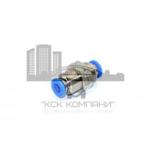 Фитинг пневматический цанговый прямой PMM 6