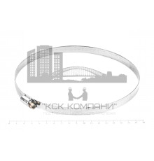 Хомут червячный 160-180/9 нерж. W2 (AISI 430)