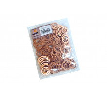 Набор медных шайб в комплекте "15" толщина 1.5 мм