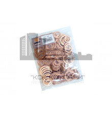 Набор медных шайб в комплекте "15" толщина 1.5 мм