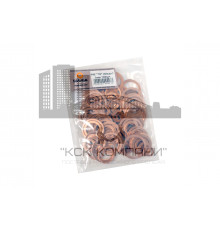 Набор медных шайб в комплекте "15" толщина 1 мм