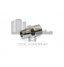 Ниппель переходной с наружной резьбой JWG 01 (R1/8") - 02 (R1/4")