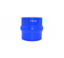 Патрубок силиконовый демпфер Ф 95 мм L 100 мм